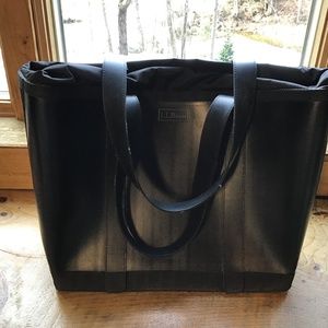 LL Bean Vulcanized Rubber Tote